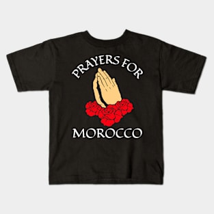 Prayers for Morocco Kids T-Shirt